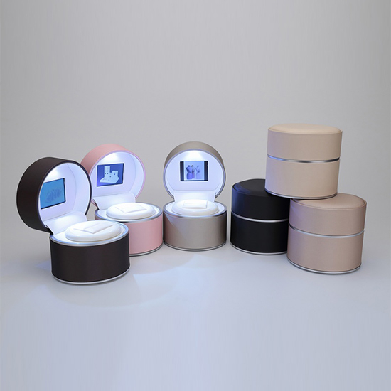 Factory Price Custom Luxury Led Jewelry Box Set With Logo