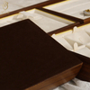 China factory HLB ODM wooden jewelry stand Jewellery Display wooden jewelry display trays custom logo
