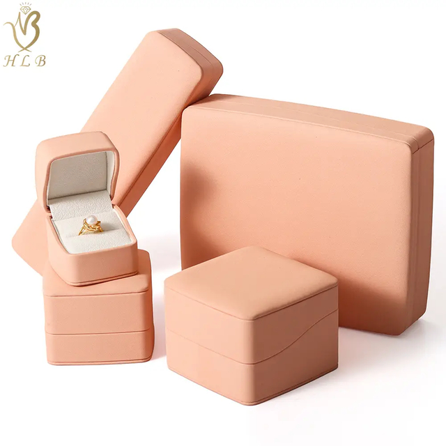 China ODM Factory luxury jewellery boxes packaging leather jewelry box high quality jewellery boxes
