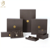 Factory ODM private label jewelry boxes 2025 jewellery display box cardboard double door jewelry box