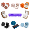 ODM Amazon Guangdong Factory luxury jewelry boxes packaging leather jewelry box high-end jewellery boxes