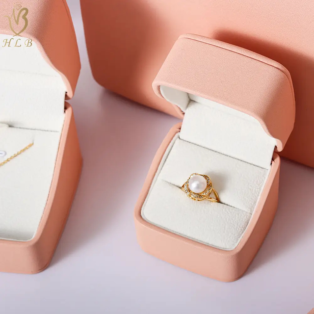 China ODM Factory luxury jewellery boxes packaging leather jewelry box high quality jewellery boxes