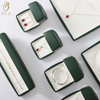 China Factory logo customizable jewelry box packaging luxury ring box cute jewelry box leather