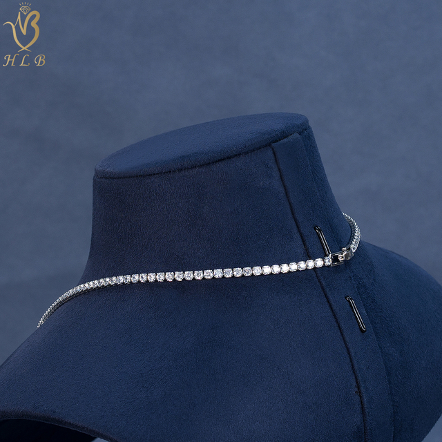 Custom Lightweight Metallic necklace display bust jewellery showcase display jewelry mannequin