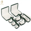China Factory logo customizable jewelry box packaging luxury ring box cute jewelry box leather