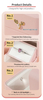 China Verified Factory LED light jewelry boxes packaging pu leather ring box led Custom logo jewellery boxes