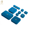 Factory ODM luxury jewelry box metal logo Jewelry box Octagon double door jewelry box packaging