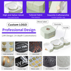 Hot-sale China Factory luxury jewelry boxes packaging leather jewelry box high-end jewellery boxes
