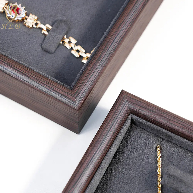 Canton Factory OEM Faux Wooden jewellery tray custom necklace display tray jewelry tray personalized