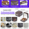 New Hot-sale Guangdong Factory luxury jewelry boxes packaging leather jewelry box high-end jewellery boxes