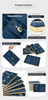 China Factory HLB ODM Faux Metallic velvet jewellery tray custom ring display tray jewelry tray velvet
