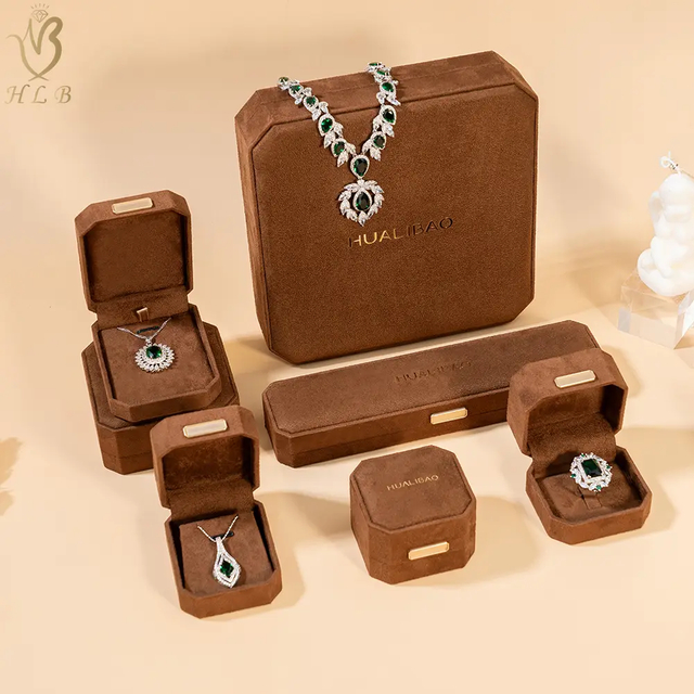 20+ Years ODM Factory luxury jewellery boxes packaging Velvet jewelry box Custom logo jewellery boxes